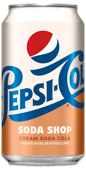 Pepsi Soda Shop Cream Soda 355 ml 12 Pack Imported Exotic Soft Drink Wholesale Canada