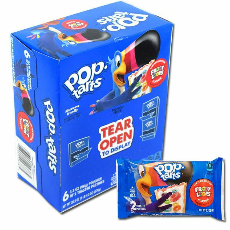 Pop-Tarts Froot Loops 96 g (6 Pack)