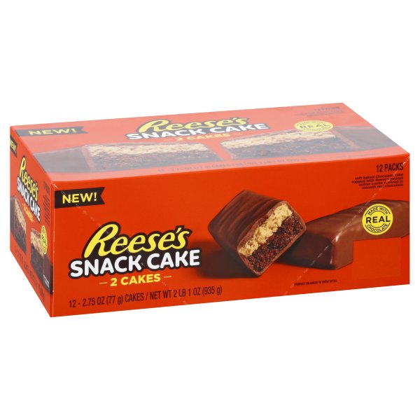 Reese's Snack Cake Bar 77 g Imported Exotic Wholesale Candy Montreal Quebec Canada