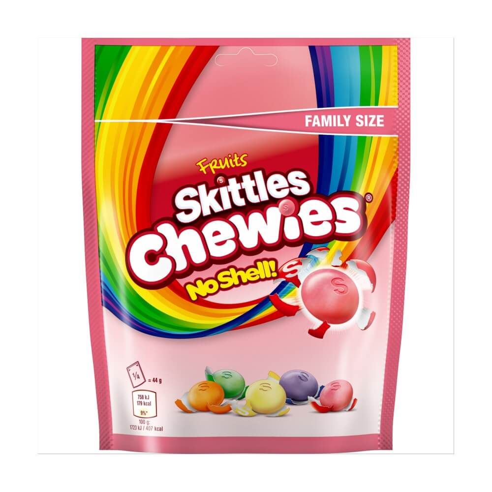 Skittles Chewies Fruit Flavour 176 g (14 Pack)