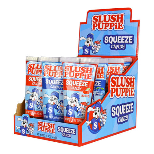 Slush Puppie Squeeze Candy 62 mL (12 Pack) Imported Exotic Candy Wholesale Montreal QUebec Canada