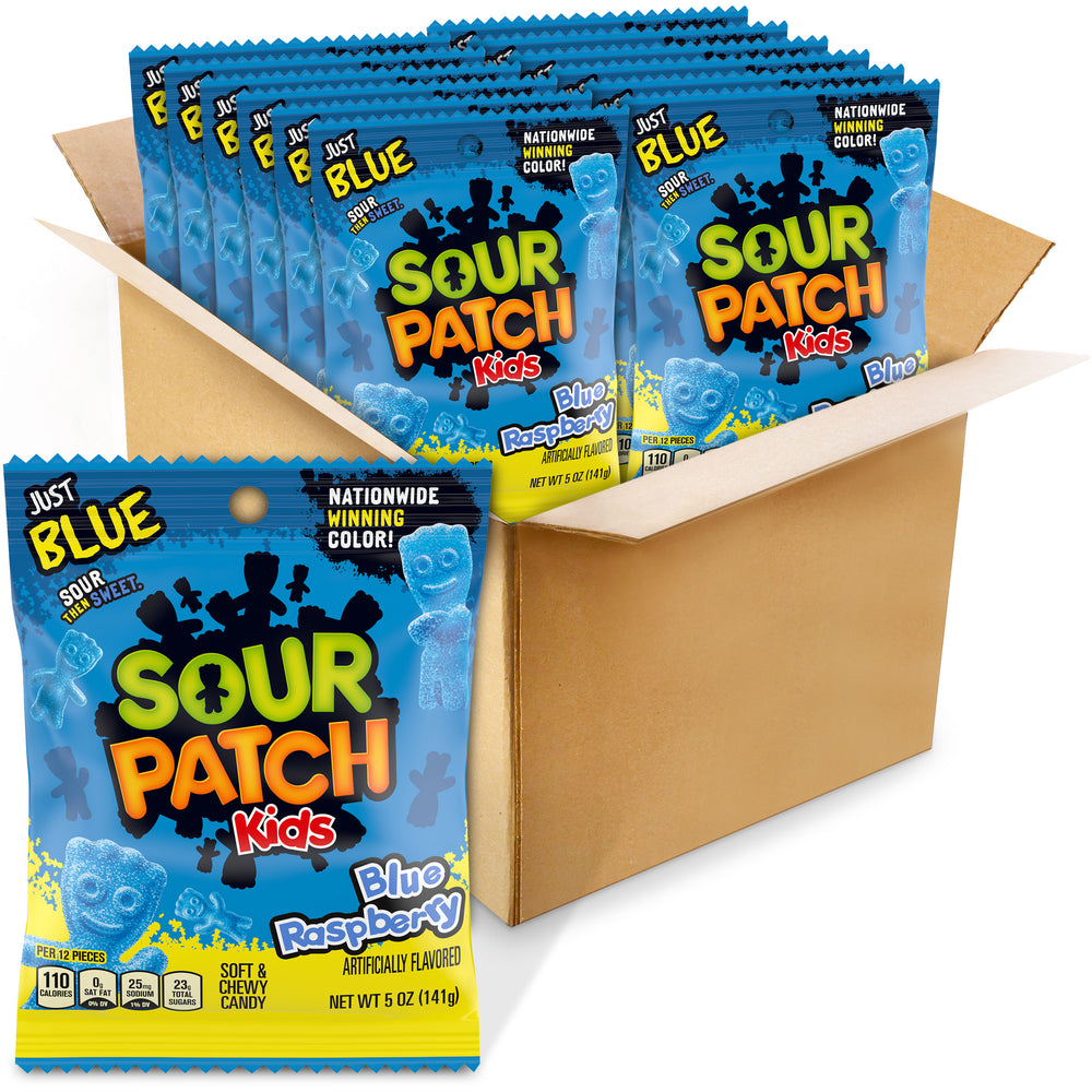 Sour Patch Kids Blue Raspberry 141 g Exotic Snacks Candy Wholesale Montreal Quebec Canada