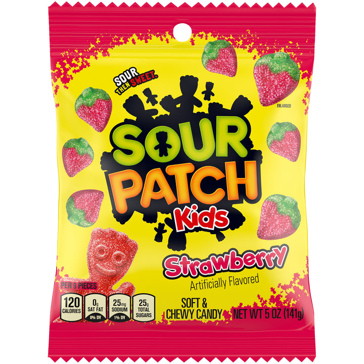 Sour Patch Kids Strawberry 141 g (12 Pack) Exotic Candy Wholesale Montreal Quebec Canada