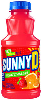 SunnyD Orange Strawberry 473 ml (12 Pack)