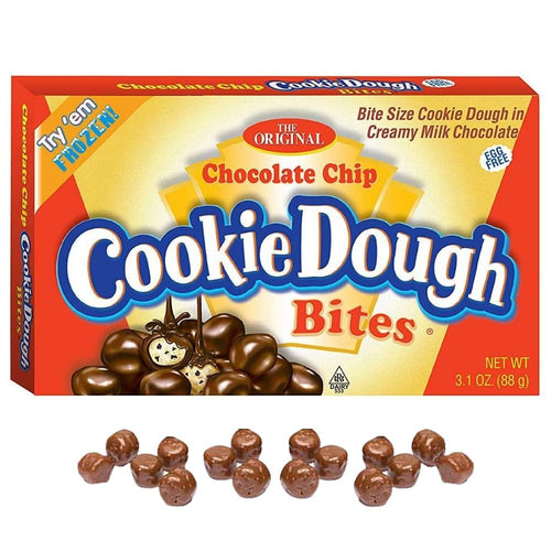 Taste of Nature Chocolate Chip Cookie Dough Bites 88 g (12 Pack) Imported Exotic Candy Wholesale Montreal Quebec Canada