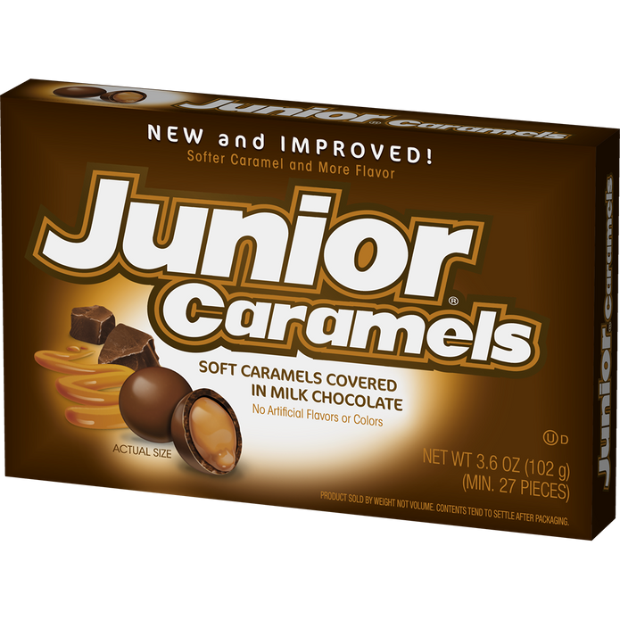 Tootsie Roll Junior Caramels 102 g (12 Pack) Exotic Candy Wholesale Distribution Montreal Quebec Canada