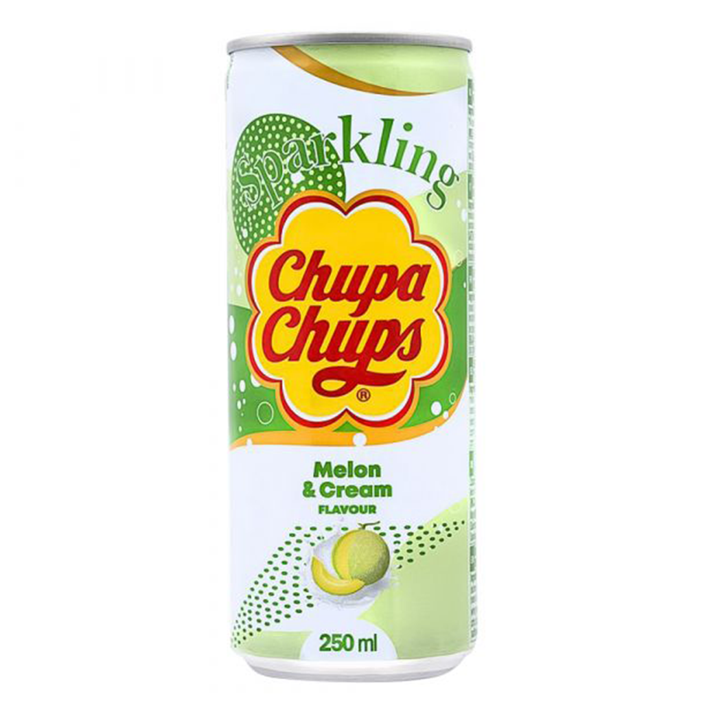 Chupa Chups Melon 250 mL (24 Pack) Exotic Drinks Wholesale Montreal Quebec Canada