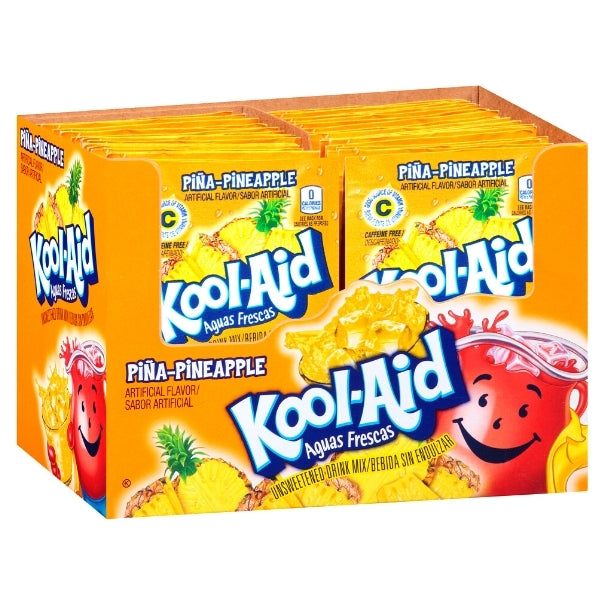 Kool-Aid Unsweetened Pina Pineapple Drink Mix 4 g (48 Pack)