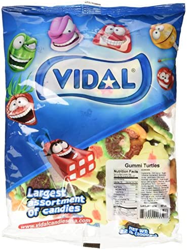 Vidal Bulk Gummy Turtles 1 kg (12 Pack) Exotic Candy Wholesale Montreal Quebec Canada