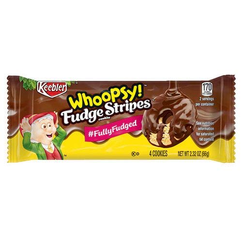 Keebler Whoopsy! Fudge Stripe Cookies 66 g (12 Pack)