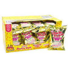 Charms Fluffy Stuff Birthday Cake Cotton Candy 60 g (24 Pack)