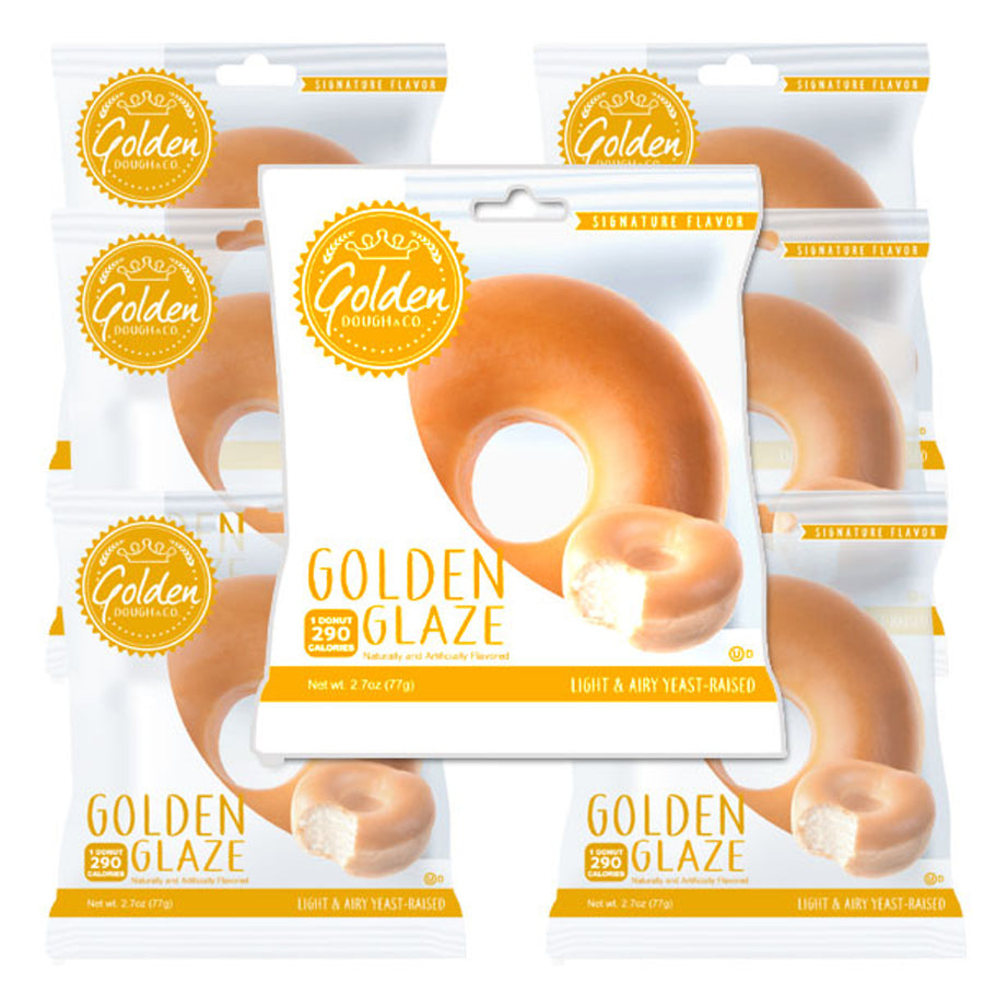 Golden Dough Golden Glaze Donut Imported Exotic Wholesale Snacks Montreal Quebec Canada