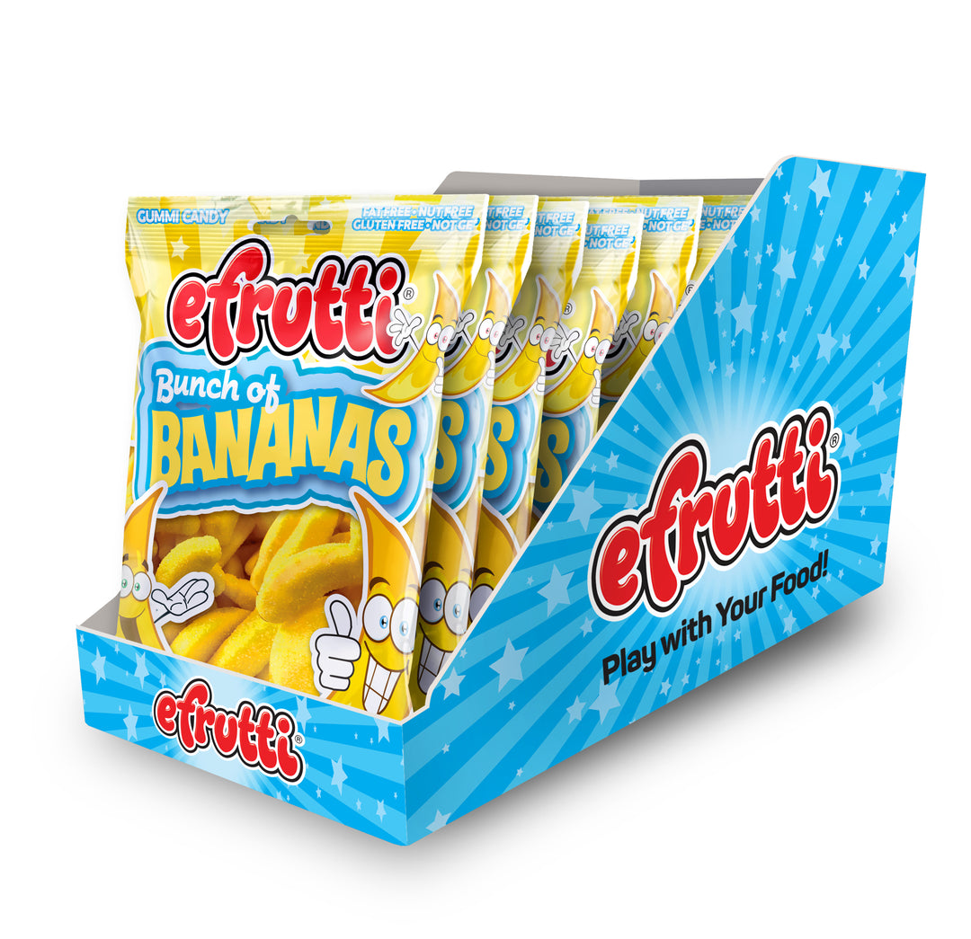 eFrutti Bunch Of Bananas 100 g Imported Exotic Candy Wholesale Montreal Quebec Canada