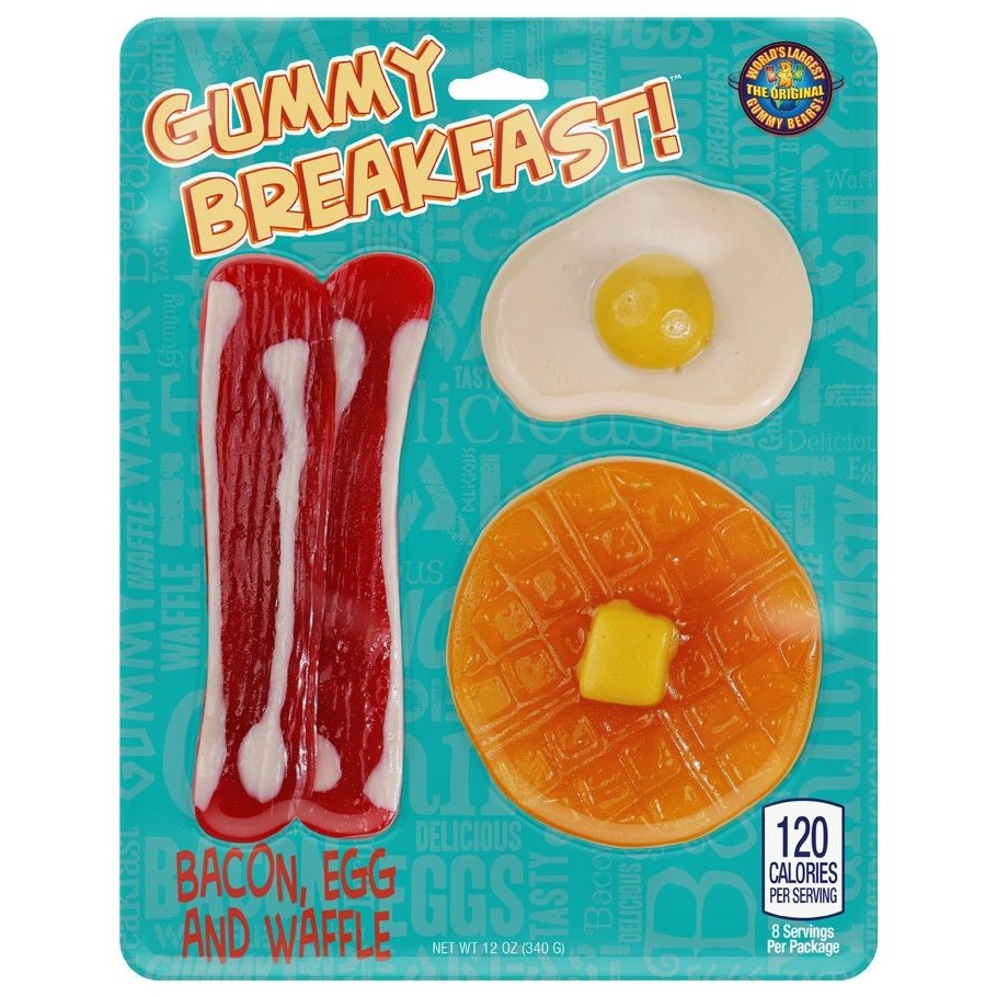 Giant Gummy Breakfast 340 g (1 Pack)