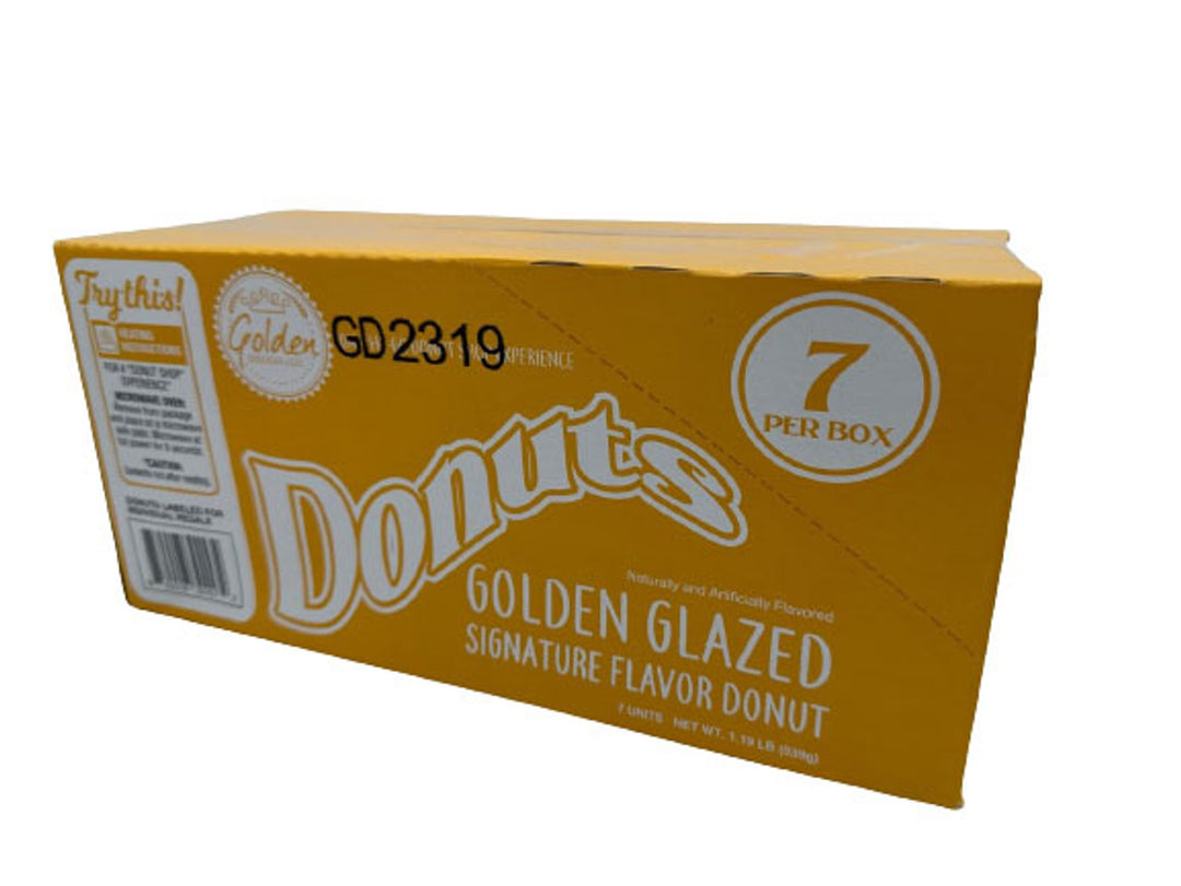 Golden Dough Lemon Glazed Donuts 77 g (7 Pack)