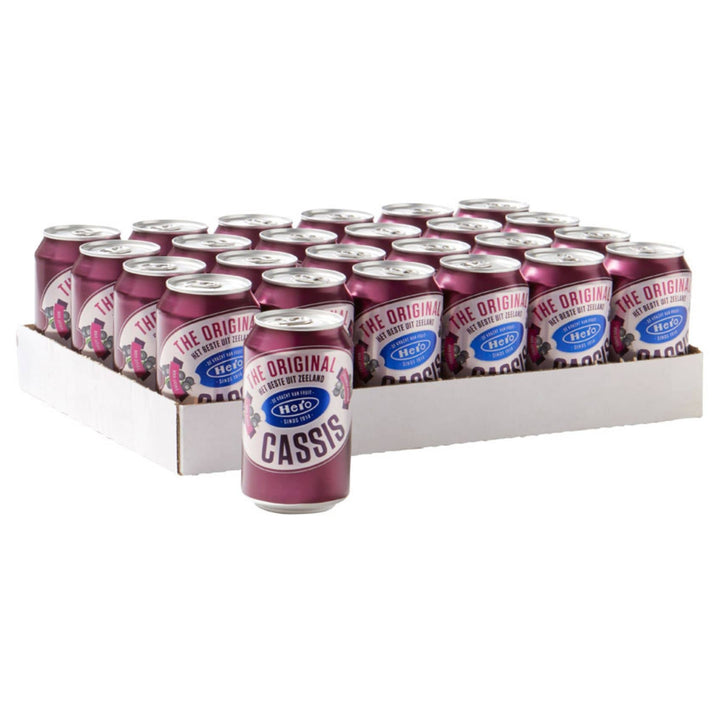 Hero Cassis Soda Black Currant 330 mL (24 Pack)
