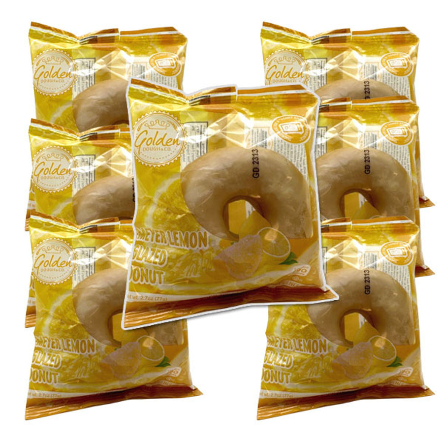 Golden Dough Lemon Donut Imported Exotic Wholesale Snacks Montreal Quebec Canada