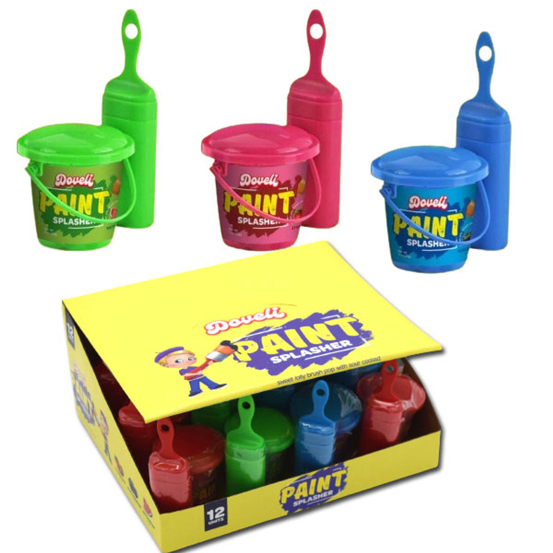 Doveli Assorted Paint Splasher Candy 33 g (12 Pack)