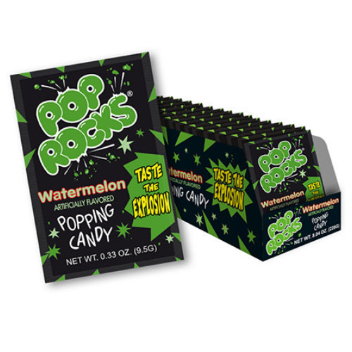 Pop Rocks Watermelon 9.5 g (24 Pack)