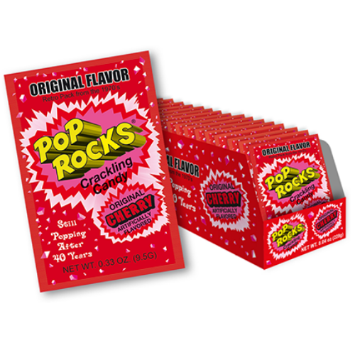 Pop Rocks Original Cherry 9.5 g (24 Pack)