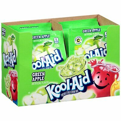 Kool-Aid Unsweetened Green Apple Drink Mix 6.3 g (48 Pack)