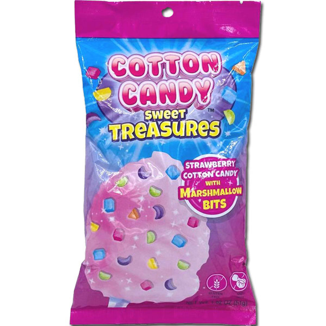 Sweet Treasures Cotton Candy 51 g Imported Exotic Wholesale CAndy Montreal Quebec Canada